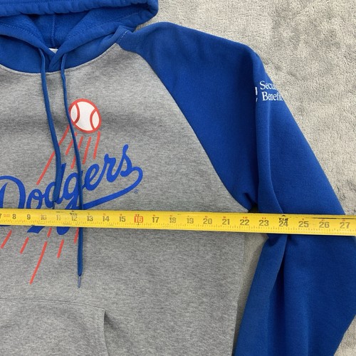 Los Angeles Dodgers Hoodie Mens XL SGA Stadium Giveaway Gray & Blue Sweatshirt - Picture 3 of 8