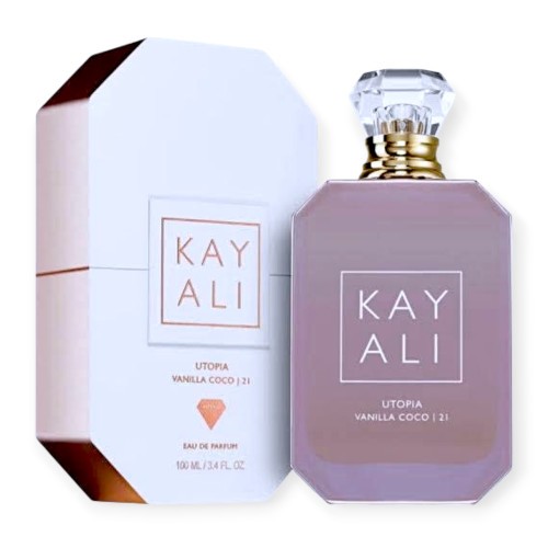 3.4 fl oz Utopia Vanilla Coco 21 by Kayali Eau De Parfum For Unisex New in Box