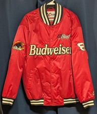Vintage Chase Authentics Dale Earnhardt Jr Satin Jacket Size L