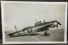 WW2 Egypt R.N. 775 Sqn Blackburn Roc -Target Tug  L3183 - small photo 7 by 4.5cm