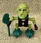 Bionicle Green Turaga - “ MATAU “ ( Set # 8541 ) Complete Build