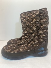 The North Face Thermoball Button-up Boot Women  s Camo Insulated Boots Sz 11