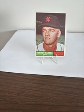 1961 Topps - Whitey Herzog #106 Kansas City Athletics HOF VG+(small Crease)