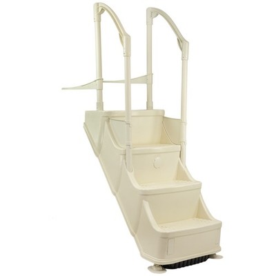 Drop-In Entry Step For Above Ground Swimming Pools Up To 52'' Wall Height