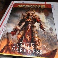 Warhammer Age Of Sigmar Chaos Battletome Slaves To Darkness Hard Cover