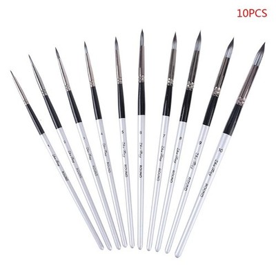 Long Handle Acrylic Watercolor Art Pens Long Handle Watercolor Paint Brushes