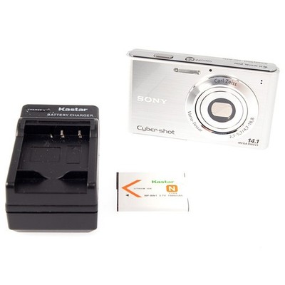 SONY Cyber-Shot DSC-W330 Digital Camera Silver - 14.1MP - Tested 