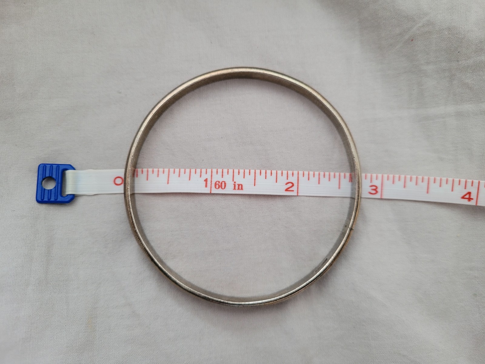 Antique 925 Solid Sterling Silver Bangle Bracelet… - image 5