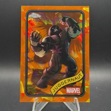 2025 Topps Chrome Marvel Sapphire Orange /25 Juggernaut SSP CP1