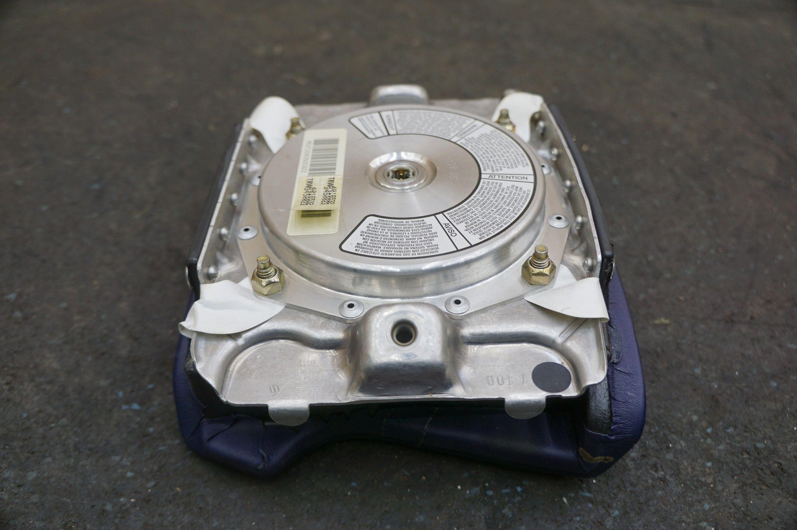 Left Steering Wheel SRS Airbag Dark Blue PH27734PA OEM Bentley Arnage R T 2003
