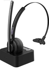 Wireless Bluetooth Headset with Microphone, Wireless On-Ear Headphones with...