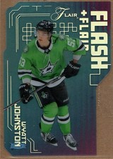 Wyatt Johnston 2025-26 Flair Flash + Flair