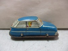 1950's Tin Blue Sedan