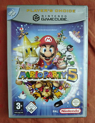 Nintendo Mario Party 5 GameCube PAL Multiplayer
