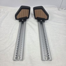Aluminum Kayak Foot Braces/pedals adjustable With Eva Foam For Comfort