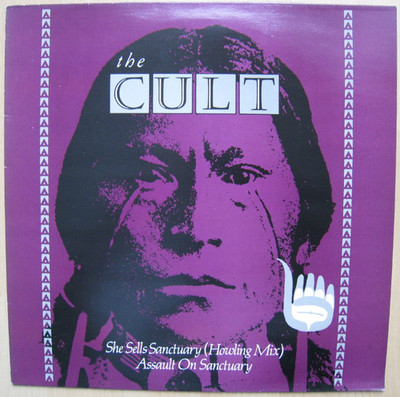 THE CULT - She Sells Sanctuary (Howling Mix) - UK 12'' 1985 - beg 135tp - VG+ !!!