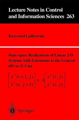 Krzysztof Galkowski | State-space Realisations of Linear 2-D Systems with...