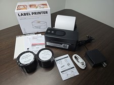 Phomemo Thermal Label Printer Upgraded with Touchable Screen, Shipping PM64D