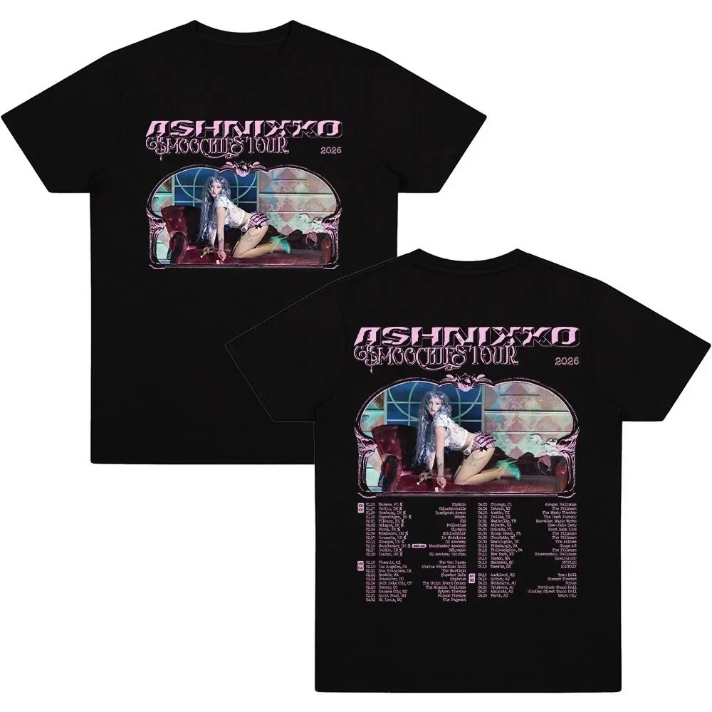 Ashnikko Smoochies Tour 2026 Double Sided Unisex T-Shirt