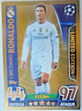 C RONALDO  ( R MADRID )  LIMITED EDITION  TOPPS MATCH ATTAX TOPPS 2015/16