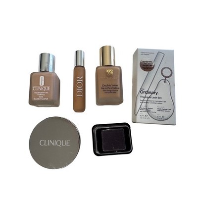 Dior Estee Lauder Clinique The Ordinary Makeup Skincare Bundle Lot 6pc
