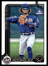 2025 Topps Pro Debut #PD-85 Jeremy Rodriguez FCL Mets Pro Debut