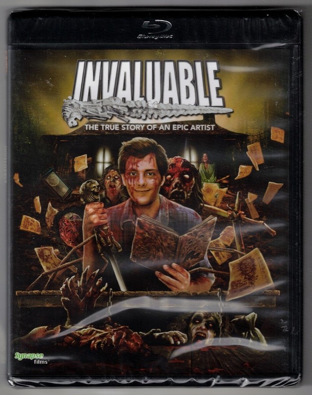 NEW! SEALED! Invaluable: The True Story of an Epic Artist Blu-ray SYNAPSE FILMS
