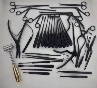 Laminectomy Set 35 PCS Black Coated Surgical Orthopedic Surgical instruments