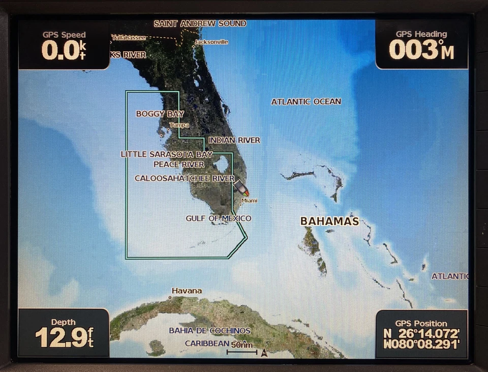 Garmin GPSMap 4212 MFD W/Sun Cover 90-Day Warr - Tested Good - Image 2 of 4