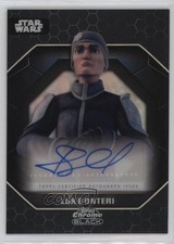 2024 Chrome Black Star Wars Light Side Jason Spisak as Lux Bonteri Auto 3c2