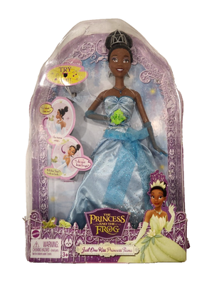 Disney Princess and the Frog Just One Kiss Princess Tiana Doll NEW