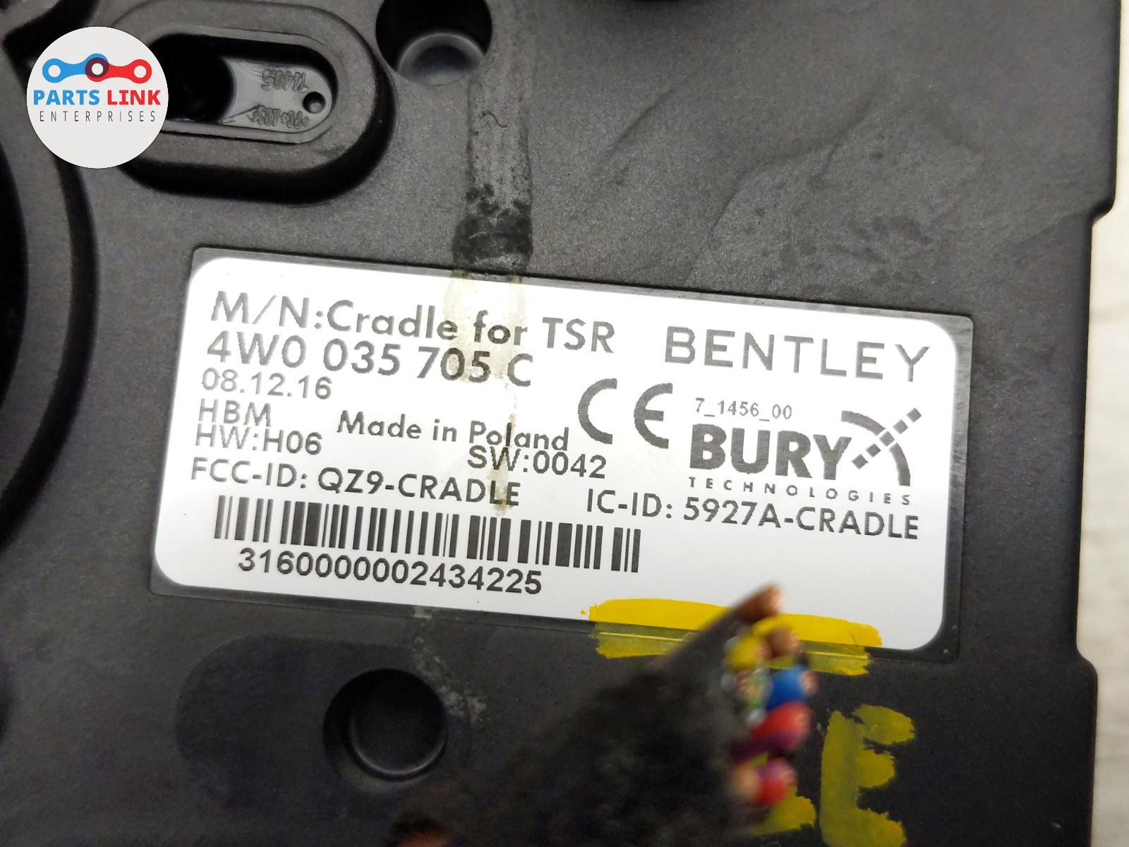 Bentley Bentayga 2016-2020 Rear Left Air conditioning switch knob