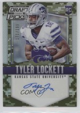 2015 Panini Prizm Collegiate Draft Picks Camo /199 Tyler Lockett #149 Auto 0g4