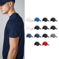 Image of Beechfield Ultimate 5-panel cap - sandwich peak B15C - Rip-Strip™ size adjuster