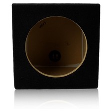 10-Inch Subwoofer MDF Box Enclosure for Single 10 Sub Woofer 0.60 ft 3 Sealed