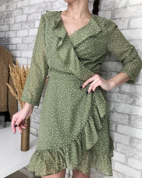 Women ON Dress Khaki 36 / S / 44