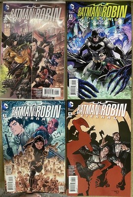Batman & Robin Eternal 1-10, Batman 40, lenticular covers 14 books key NM DC