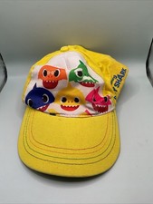 Pinkfong Kids Youth Baby Shark Hat OSFM Yellow Adjustable