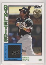 2019 Topps 1984 Baseball Relics Series 2 150th Anniversary /150 Khris Davis 1u6