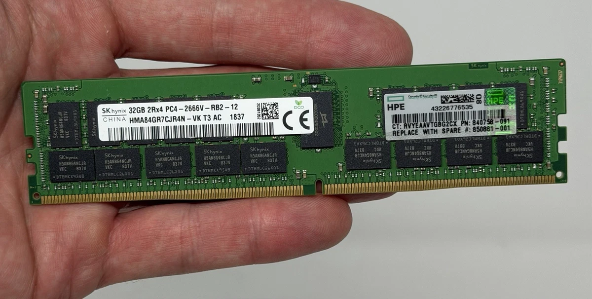 SK hynix Computer PC4-21300 (DDR4-2666) Bus Speed Memory (RAM) for