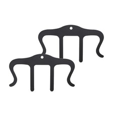 2 Pack Metal Black Music Book Clips Page Holders For Reading Sheet Music Stand