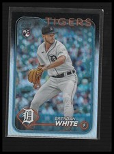 2024 Topps #8 Brendan White Rainbow Foil