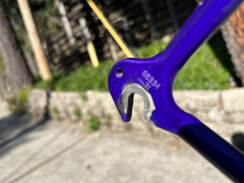 Vintage Trek 2300 Frame Set 59cm Carbon Fiber Composite - Picture 6 of 19