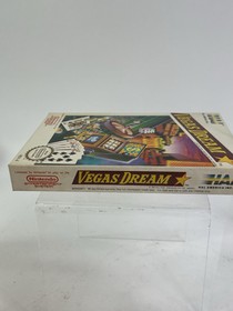 Original Vegas Dream Nintendo Entertainment System - 1989 NES Box, Sleeve, Styro