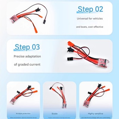 Compactly 10A/20A/30A ESC With Brake /No Brake Option Brushed Speed Controller