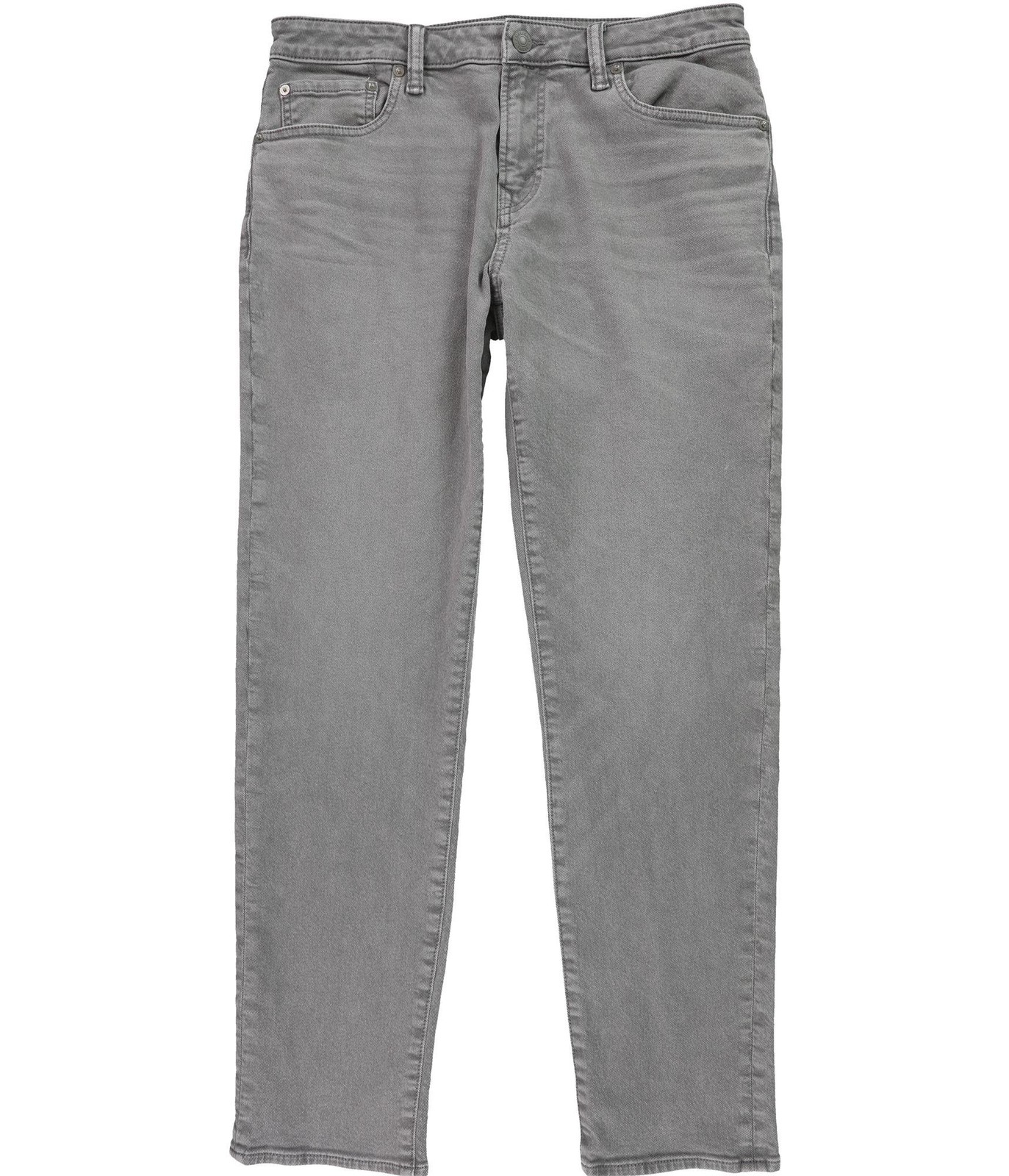 Мужские узкие джинсы спортивного покроя American Eagle серые 32W x 32L 6390₽