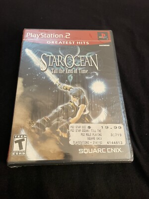 Star Ocean: Till The End Of Time (Greatest Hits) PS2 (Brand New Factory Sealed)