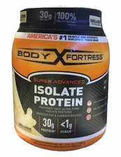 Body Fortress Super Advanced Isolate Protein Powder Vanilla Creme Flavor 24oz(M5