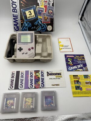 Nintendo - Gameboy Classic Konsole - Super 3 Set - OVP - Sammler - Rarität - TOP
