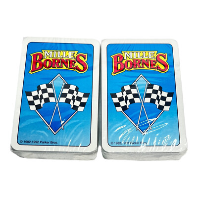 Mille Bornes French Auto Race Card Game By Winning Moves